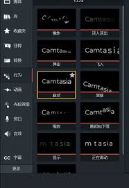 Camtasia如何添加文字效果