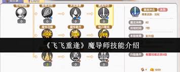 飞飞重逢魔导师技能如何