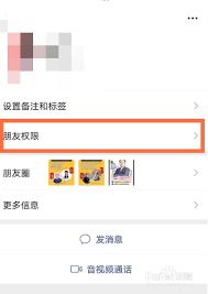 微信仅聊天朋友圈啥样