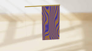 blender2.9如何制作日式左右推拉窗帘效果动画