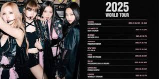 blackpink2025世巡演唱会行程安排