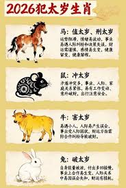 2026年哪些生肖犯太岁
