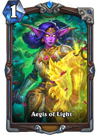 炉石传说圣光护盾卡牌图鉴是什么样的