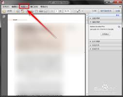 Adobe Reader XI如何放大页面内容