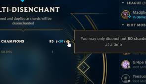 英雄联盟怎么批量分解英雄碎片