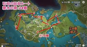 原神石珀位置在哪