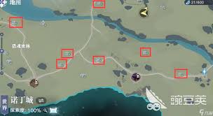 斗罗大陆猎魂世界诺丁城哪里有足够两个精致宝箱的位置