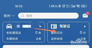 新手如何用交管12123查询驾驶证实习期