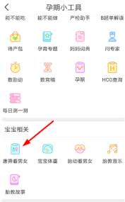 美柚如何测试胎儿性别