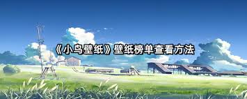 小鸟壁纸如何查看榜单