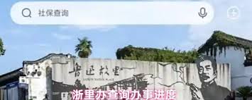 浙里办怎么查看办事进度