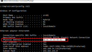 如何查询电脑Mac地址