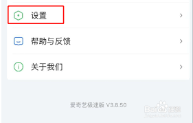 如何退出爱奇艺极速版登录