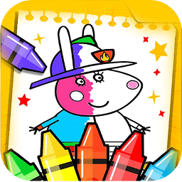 小猪佩奇涂鸦画本中文版