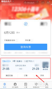 铁路12306如何查看检票口与车厢号