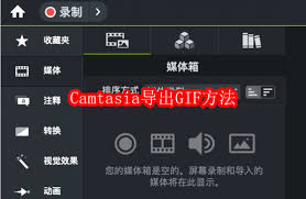 Camtasia如何导出GIF