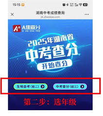 湘易办app如何查询中考成绩