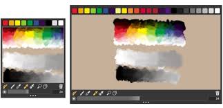 painter如何固定调色盘