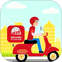 外卖速递小能手先行服