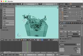 blender流体动画制作方法