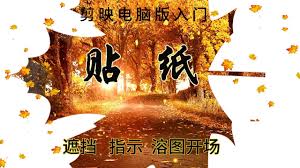 剪映专业版怎么添加贴纸遮挡