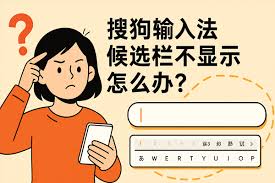搜狗输入法打字时选字框不显示怎么解决