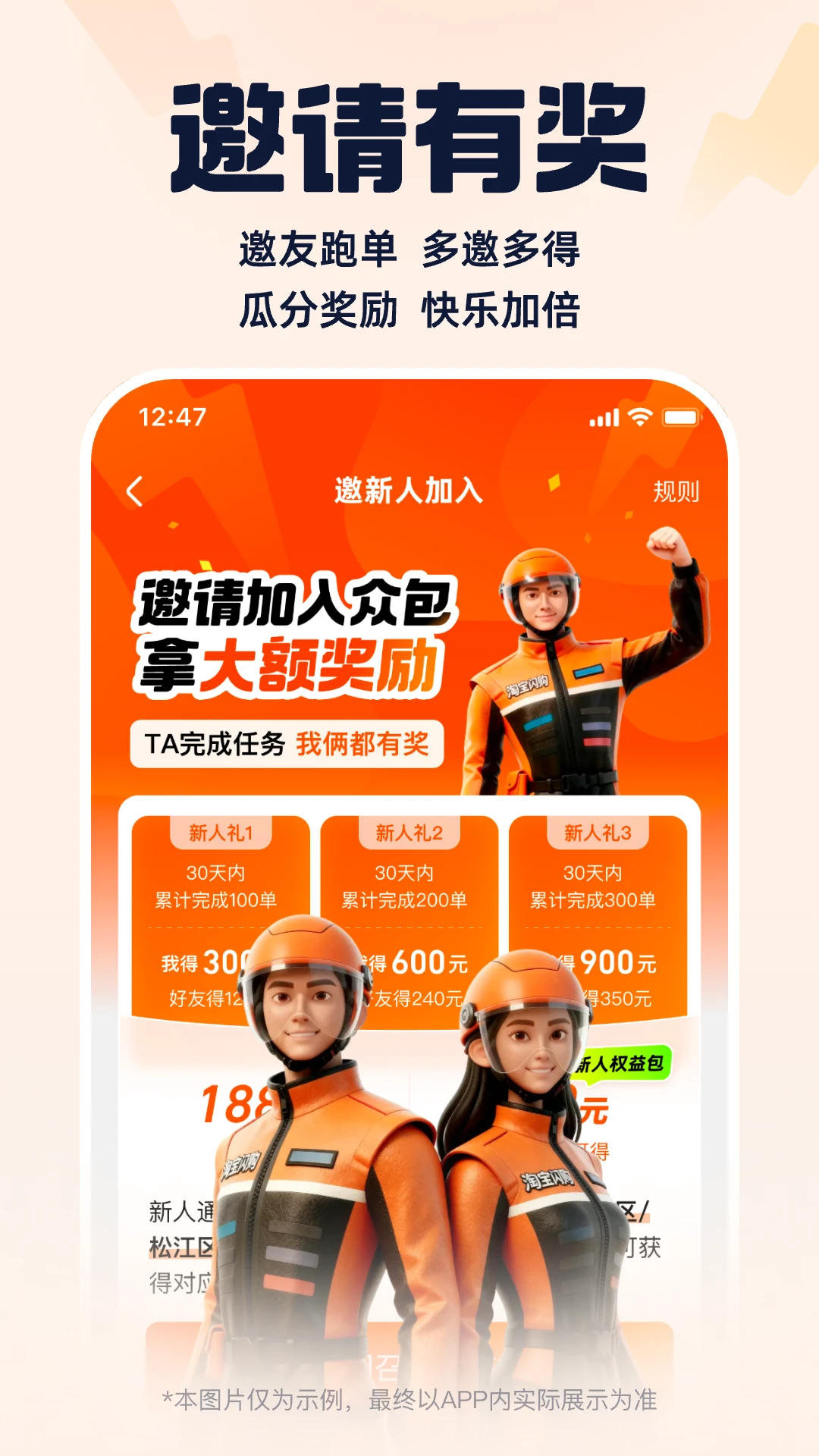 淘宝闪购骑手端定制版