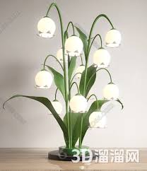 浩辰CAD如何建模3d花朵台灯