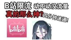 哔哩哔哩视频限流怎么办