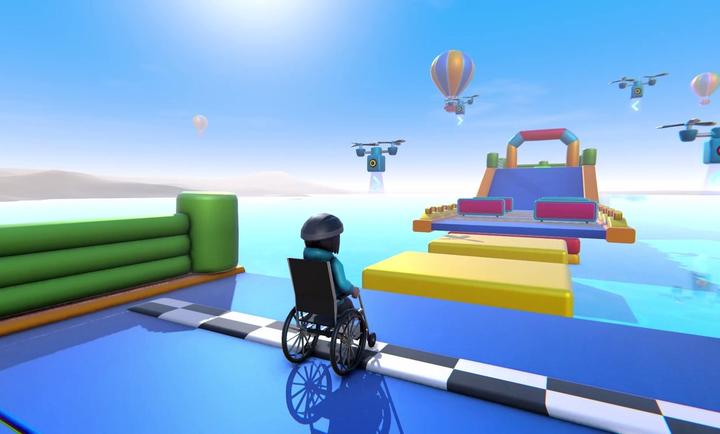 轮椅向前冲去更新版