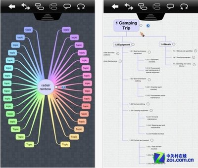 MindNode怎么导入OPML文件生成导图