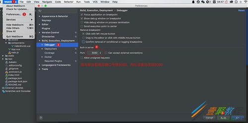 WebStorm怎样调试Vue项目