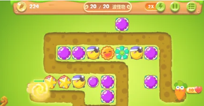 保卫萝卜2第51关怎么过