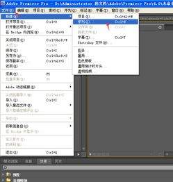 Premiere如何将素材对齐时间线