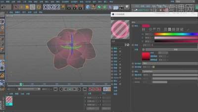 aecc2015怎么制作花瓣中心向外扩散的动画效果