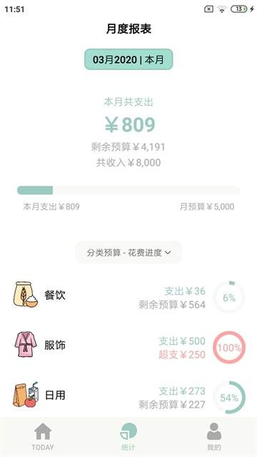 青子记账自定义版