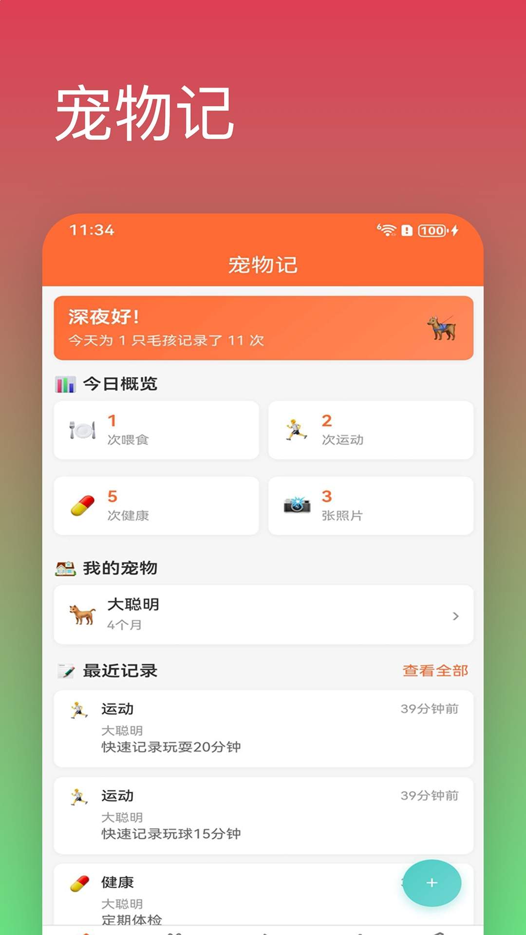 记宠物免费正版