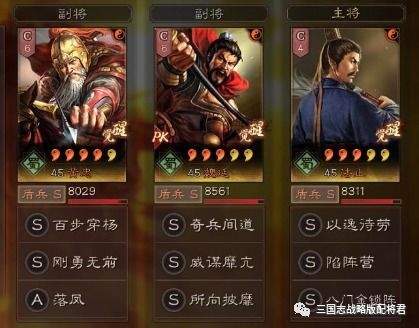 三国望神州庞统副将如何搭配队友