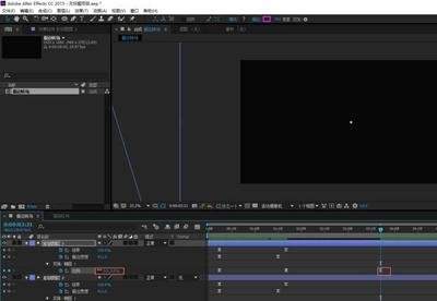 ae怎么给视频制作描边实现转场特效
