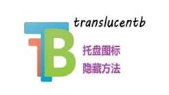 translucentTB怎么隐藏托盘图标