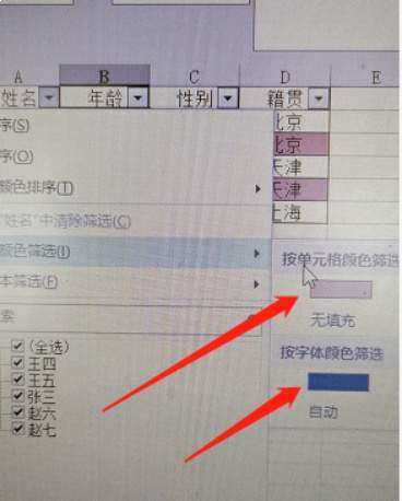 excel表格按颜色筛选筛不了怎么办