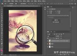 Photoshop怎么制作神奇放大镜效果
