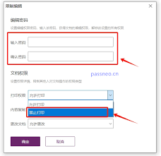 如何设置Foxit PDF的打开权限和限制