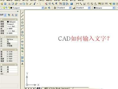 autoCAD2010如何输入文字