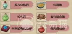 修仙门派2宝级丹药有哪些