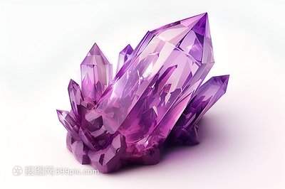 PS怎么设计紫色水晶光芒字体